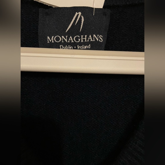 Monaghans 100% Pure Cashmere Made In Scotland Preppy Sz Large? - Picture 3 of 9